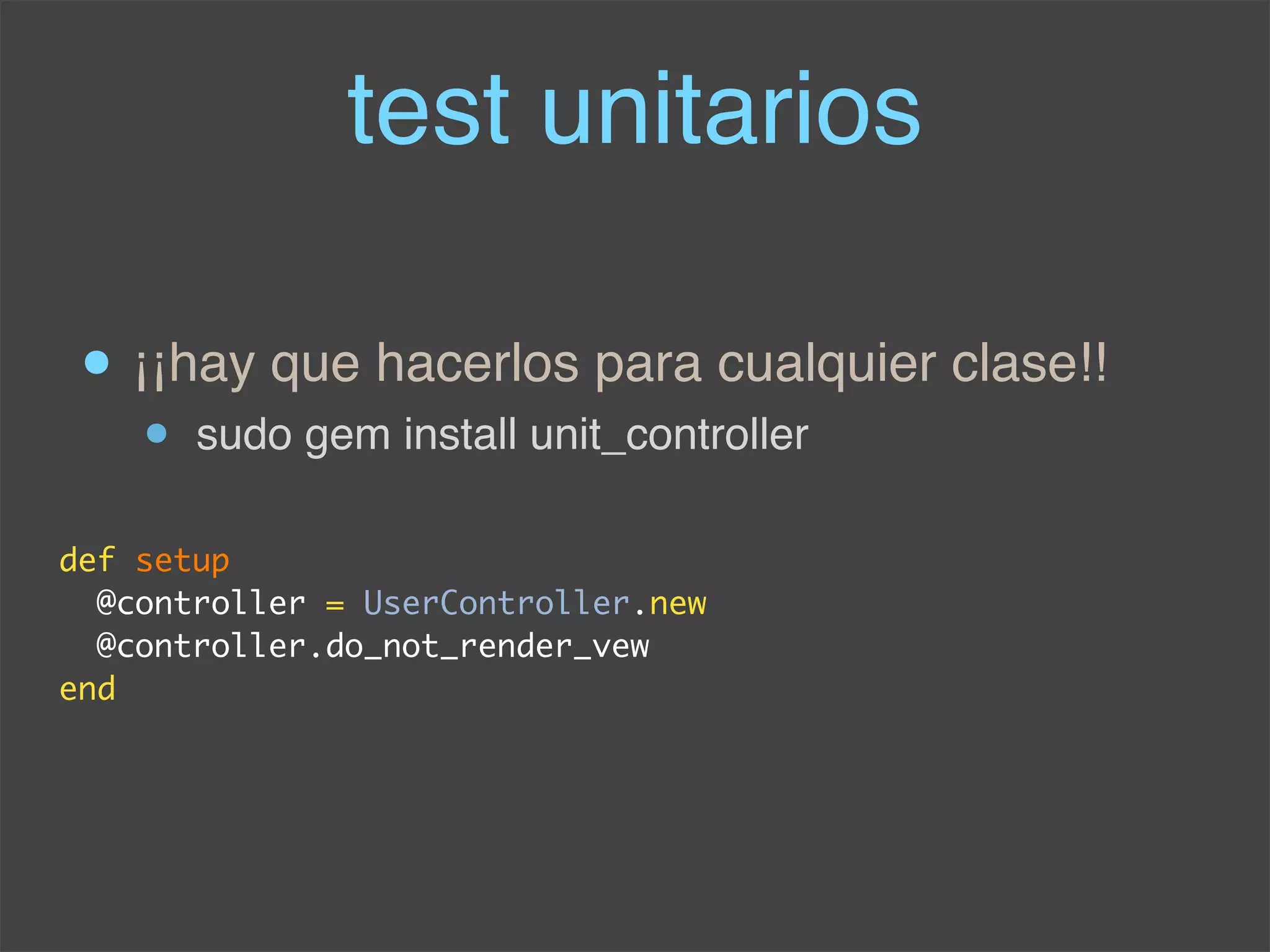 Conferencia Rails: Integracion Continua Y Rails