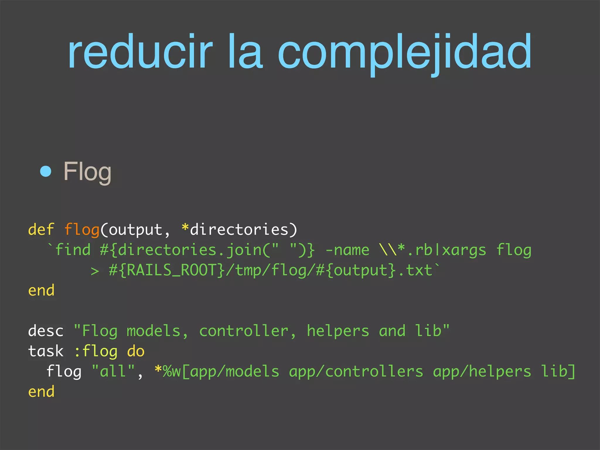 Conferencia Rails: Integracion Continua Y Rails