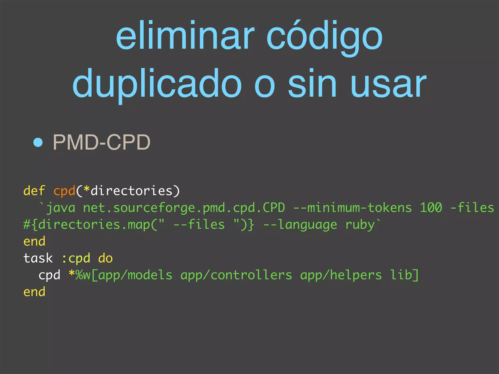 Conferencia Rails: Integracion Continua Y Rails