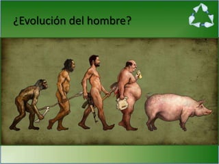 ¿Evolución del hombre?
 