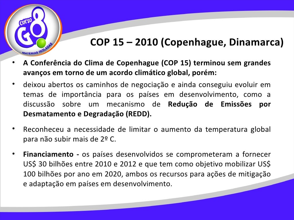 Sobre As Principais Conferências Ambientais Assinale V