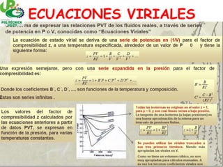 ECUACIONES VIRIALES
 