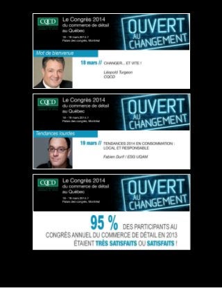 Conférenciers |  21e Congrès du commerce de détail au Québec