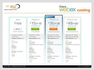 costing
Go to View > Header & Footer to edit June 2, 2014 | slide 3
 
