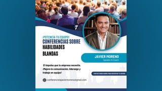 Conferencista Inspirador Motivacional  Javier Moreno