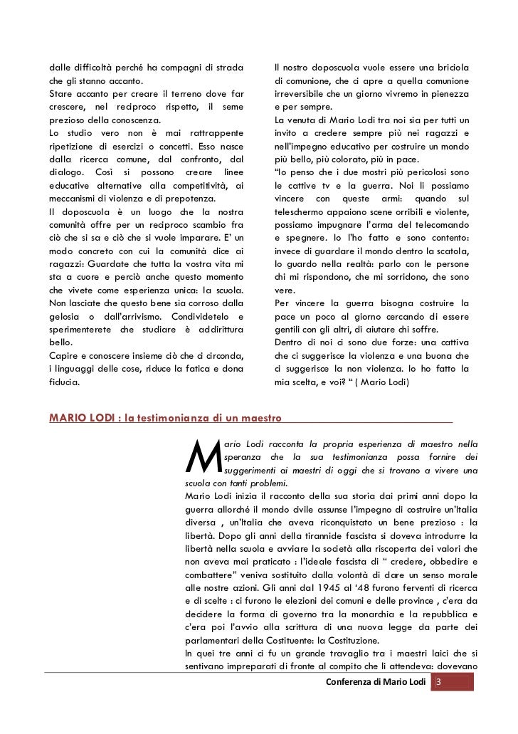 Il Nuvolone Di Mario Lodi Testo