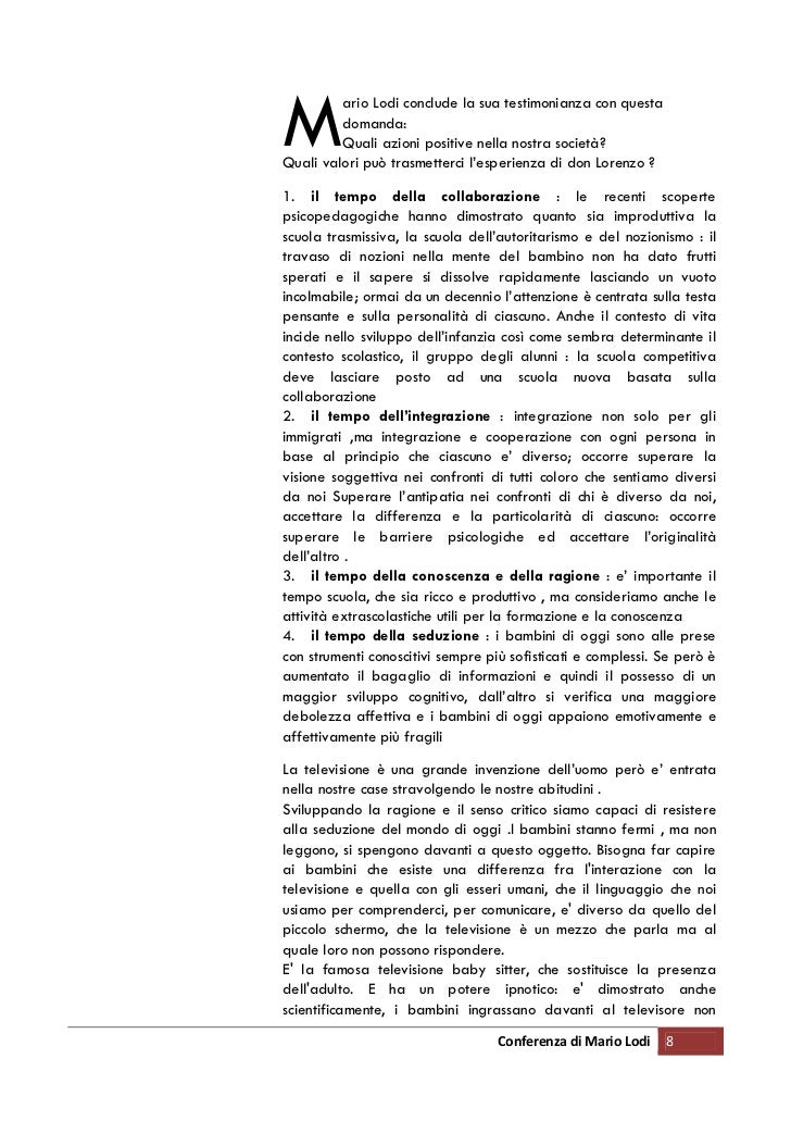 Il Nuvolone Di Mario Lodi Testo