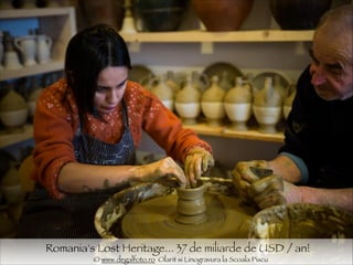 Romania's Lost Heritage... 37 de miliarde de USD / an!
© www.degalfoto.ro Olarit si Linogravura la Scoala Piscu
 