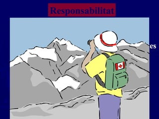 Què depèn de l’educador? Què dels nostres alumnes? Què de les seves famílies ? Responsabilitat 