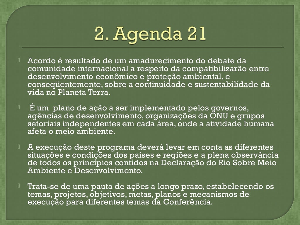 Sobre As Principais Conferências Ambientais Assinale V