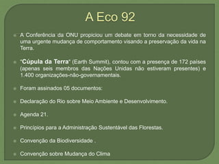 Conferências sobre meio ambiente