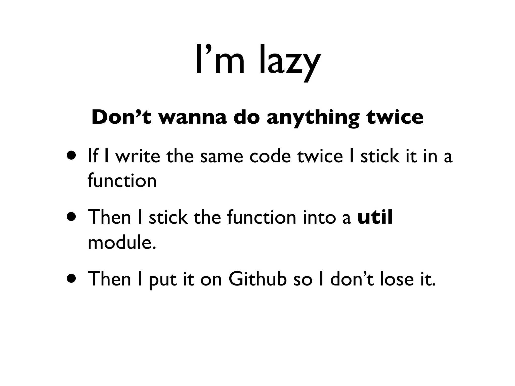 Daniel Greenfeld
                                                                                                @pydanny




                        I’m stupid
        Sphinx makes me look good!
 =============
 Installation
 =============

 .. note:: For things with **font like this** it means type it at the command line and hit enter.

 The Basics
 ===========

 0.   **git clone https://pydanny@github.com/pydanny/django-party-pack.git**
 1.   Make sure you have virtualenv installed.
 2.   change directory to the directory that contains this README.rst file.
 3.   **virtualenv pollaxe** and then **source pollaxe/bin/activate**
 4.   **pip install -r requirements.txt**
 5.   **mkdir pollaxe/coverage**

 Building the sphinx docs
 =========================

 1. change directory to docs
 2. **make html**

 Running django-coverage
 ========================

 1. python manage.py test




http://readthedocs.org/docs/django-party-pack/en/latest/_sources/install.txt
 