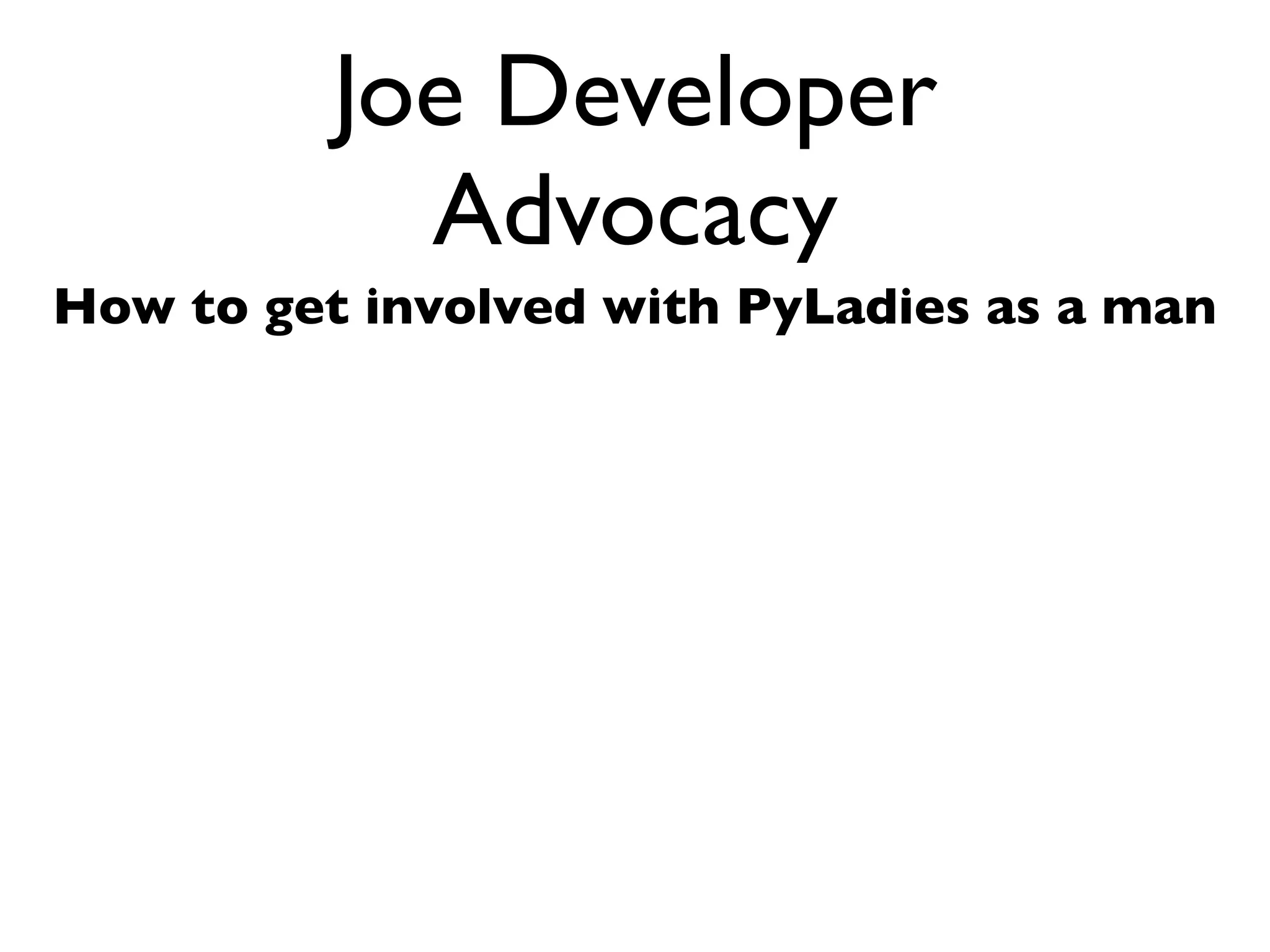 Daniel Greenfeld
                                                           @pydanny




                   I’m Lazy
Don’t wanna debug code when I had it working before

     • Manually testing code by watching it run is
        hard...
     • ...and boring...
     • ...and hence is error prone.
 