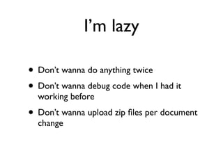 Daniel Greenfeld



        Joe Developer
                                                     @pydanny




          Resources
      Where the code examples live!


https://github.com/pydanny/django-party-pack

      http://django-party-pack.rtfd.org/
 