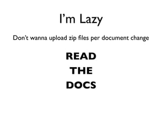 Daniel Greenfeld
                                                                          @pydanny




         Sphinx walk-through

http://audreyr.posterous.com/how-to-create-sphinx-docs-the-python-github-r


                                   or

          http://bit.ly/audreyr-sphinx
 