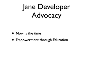 Daniel Greenfeld
                                                    @pydanny




                  I’m Lazy
Don’t wanna debug code when I had it working before
 