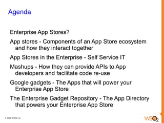Agenda Enterprise App Stores? 