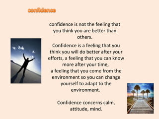 Confidence | PPT