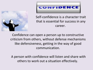 Confidence | PPT