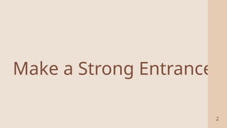 Confidence How To Make Good First Impressions Pptx