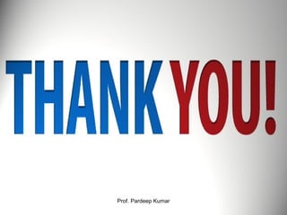 Prof. Pardeep Kumar
 