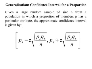 Confidence Intervals And The T Distribution | PPT