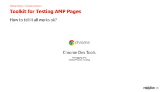 39
Toolkit for Testing AMP Pages
 