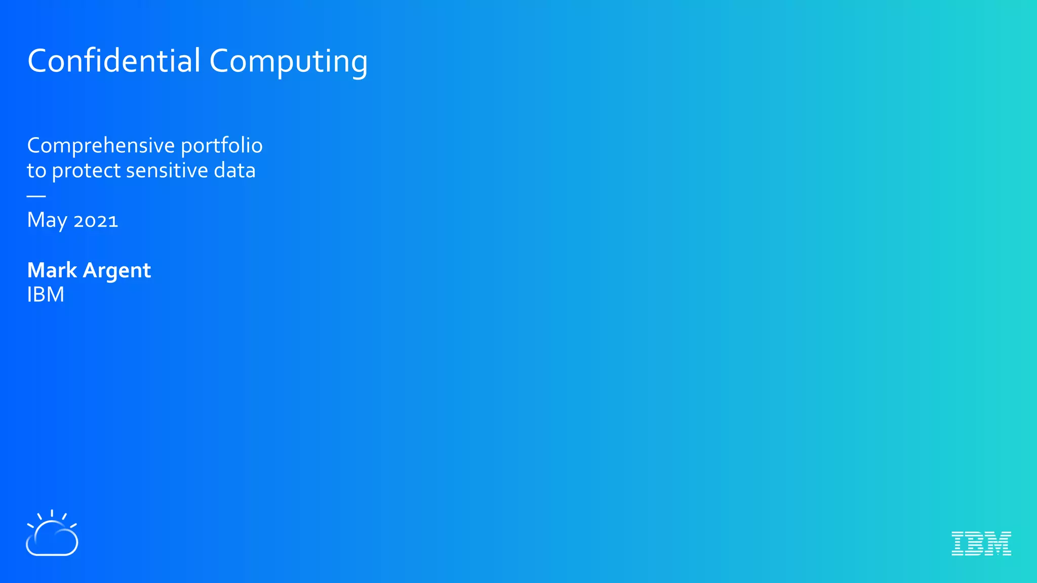 Confidential Computing overview | PPTX