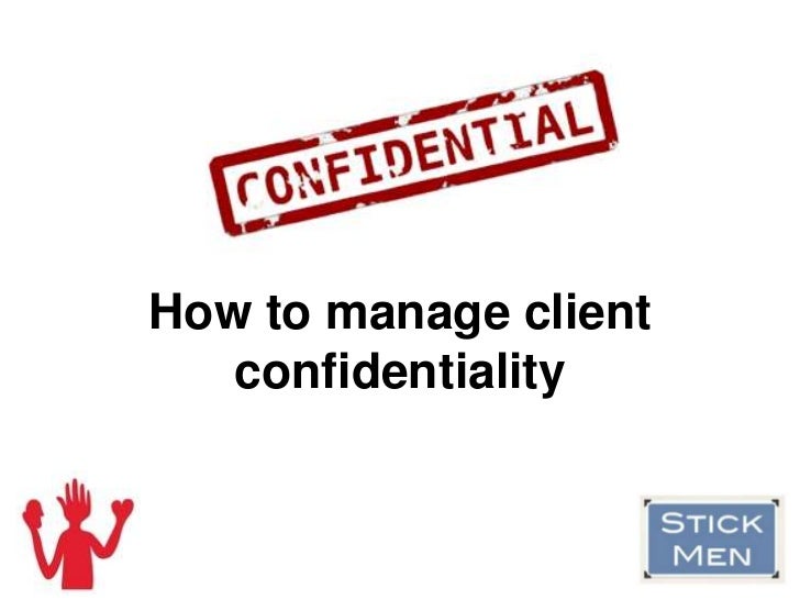 Client Confidentiality in Advertising