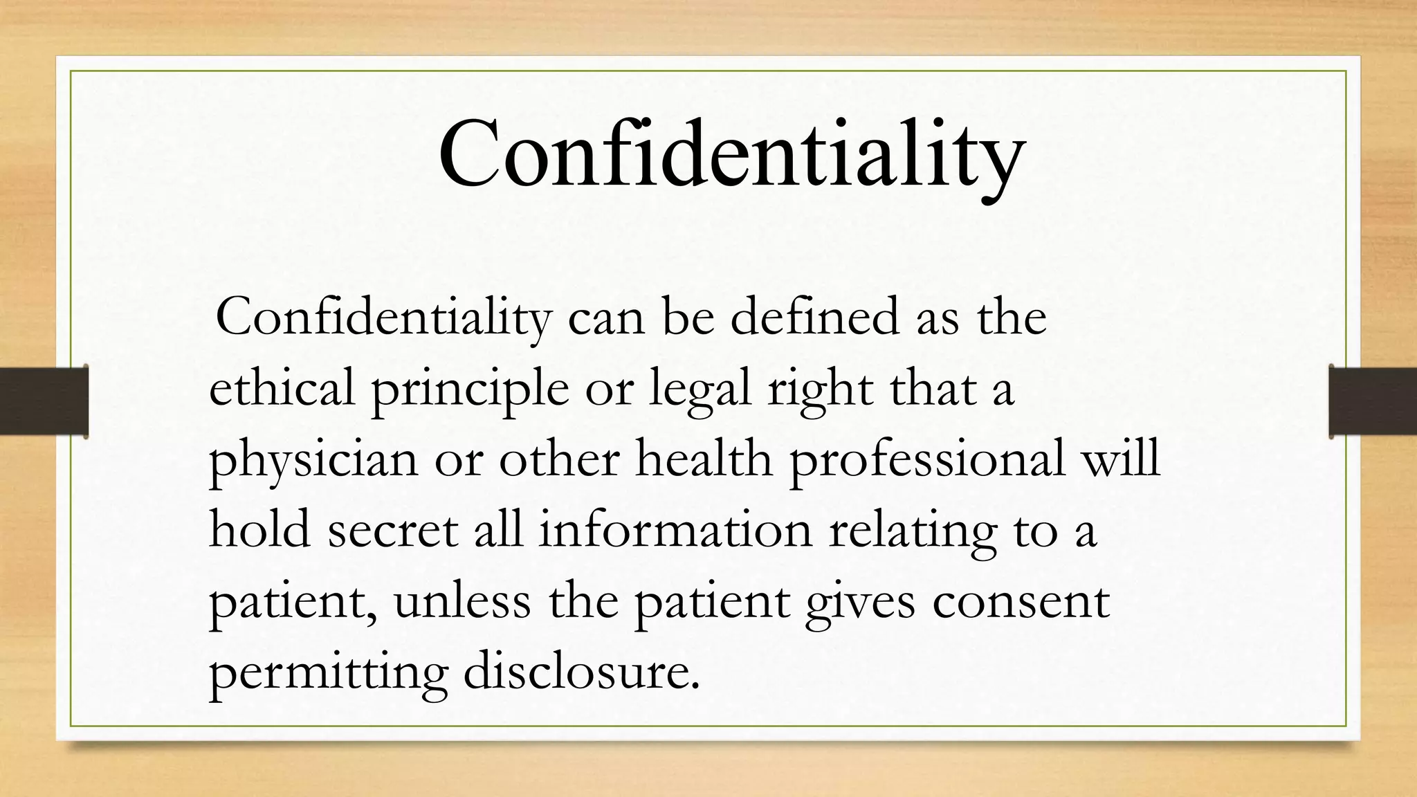 Confidentiality PPTX Health Insurance Insurance Confidentiality PPTX Health Insurance Insurance