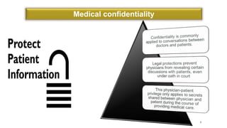 Medical confidentiality
4
 