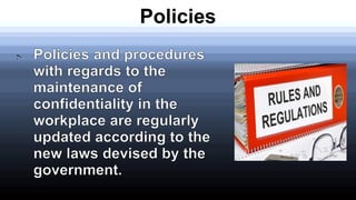 Policies
 