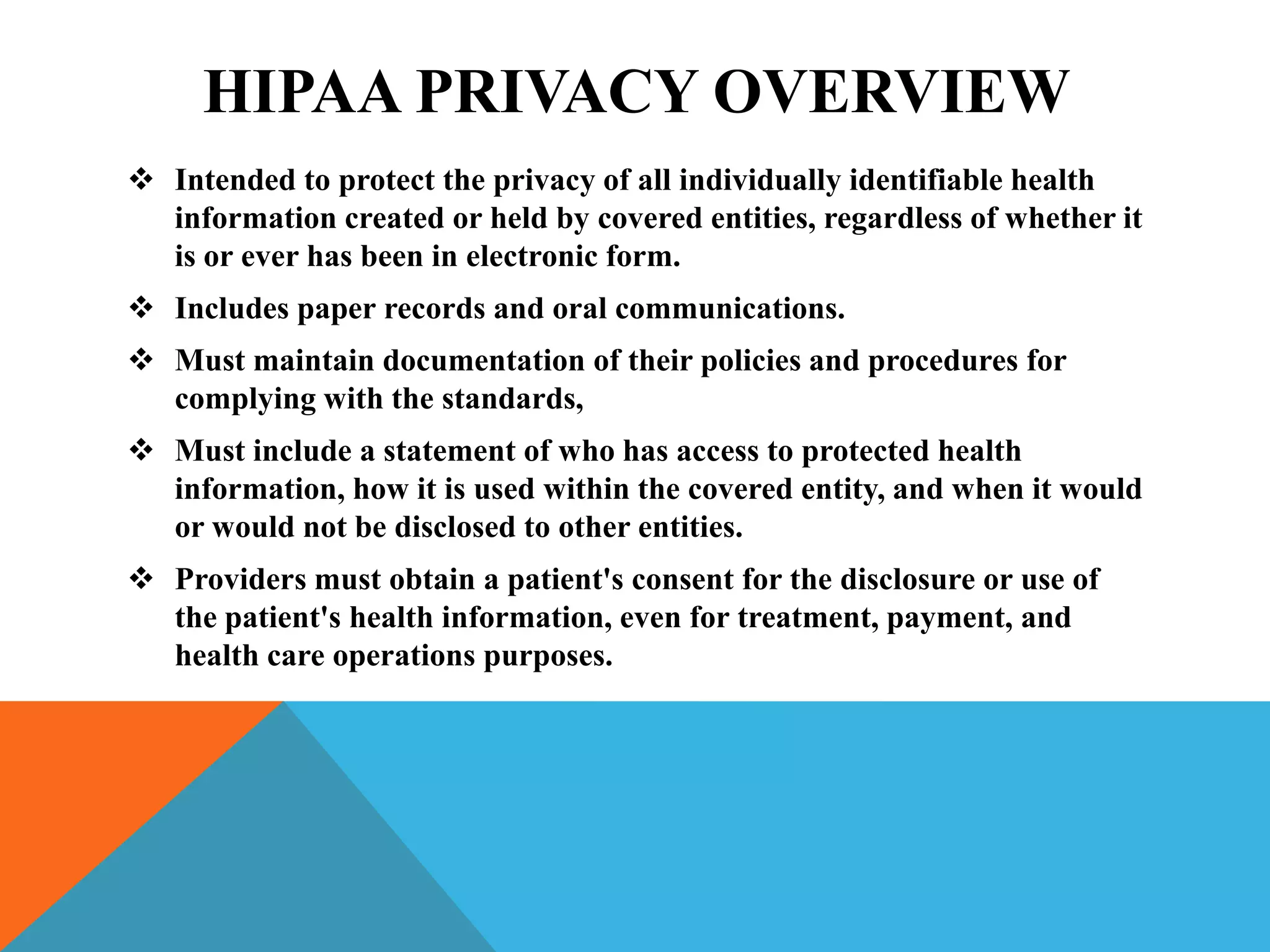 What is Protected Health Information (PHI)