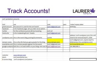 Track Accounts!

 