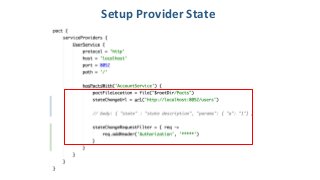 Setup Provider State
 