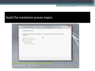 Step5:The installation process begins.
 