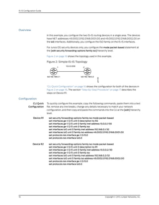 Juniper MX Config guide-routing-is-is | PDF