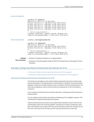 Juniper MX Config guide-routing-is-is | PDF
