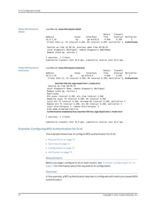 Juniper MX Config guide-routing-is-is | PDF