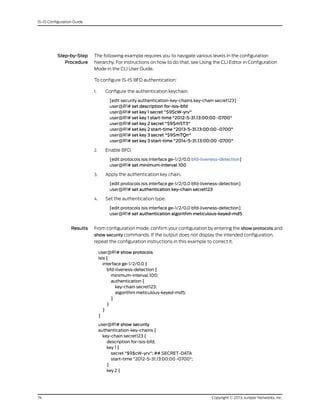 Juniper Config Script Example Juniper MX Config guide-routing-is-is | PDF