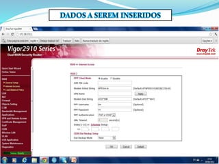 Config modem 3g tim vigor 2910