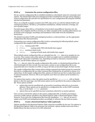 Configuration of sas 9.1.3 | PDF