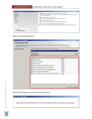 Configuración de IIS en windows 7 y SQL Server 2012 | PDF