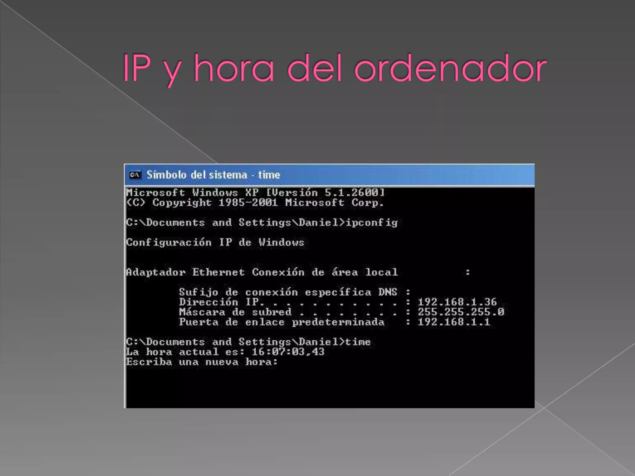 Configuración del boot