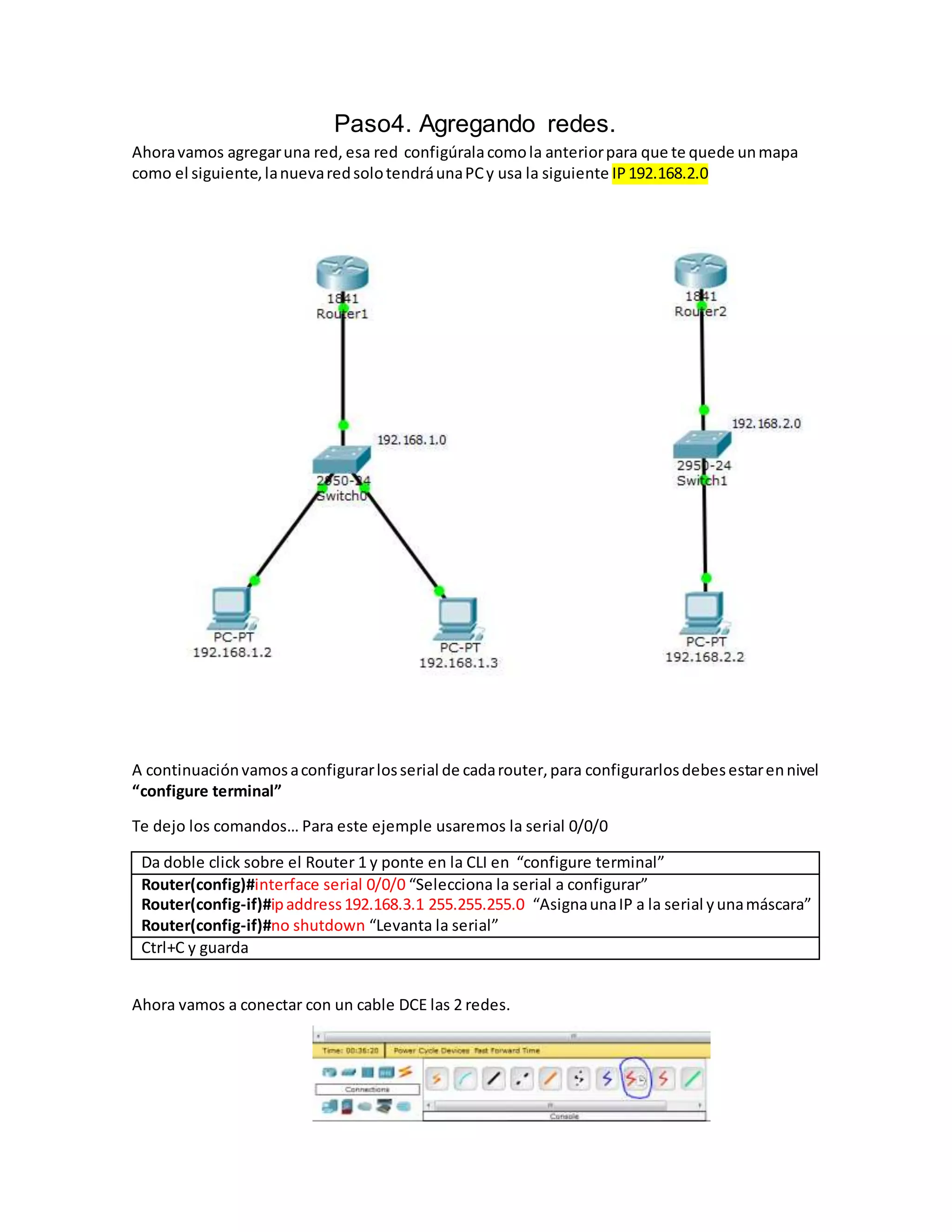 Configuración Router Cisco | DOCX