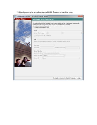 Configuración Firewall - CISCO ASA 5510 | PDF