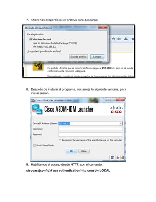 Configuración Firewall - CISCO ASA 5510 | PDF