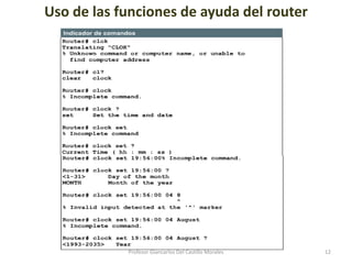 Uso Del Router CONFIGURACION DEL ROUTER.pptx--------------------- | PPTX