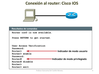 CONFIGURACION DEL ROUTER.pptx--------------------- | PPTX