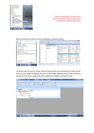 Configuracion servidor sql base | PDF